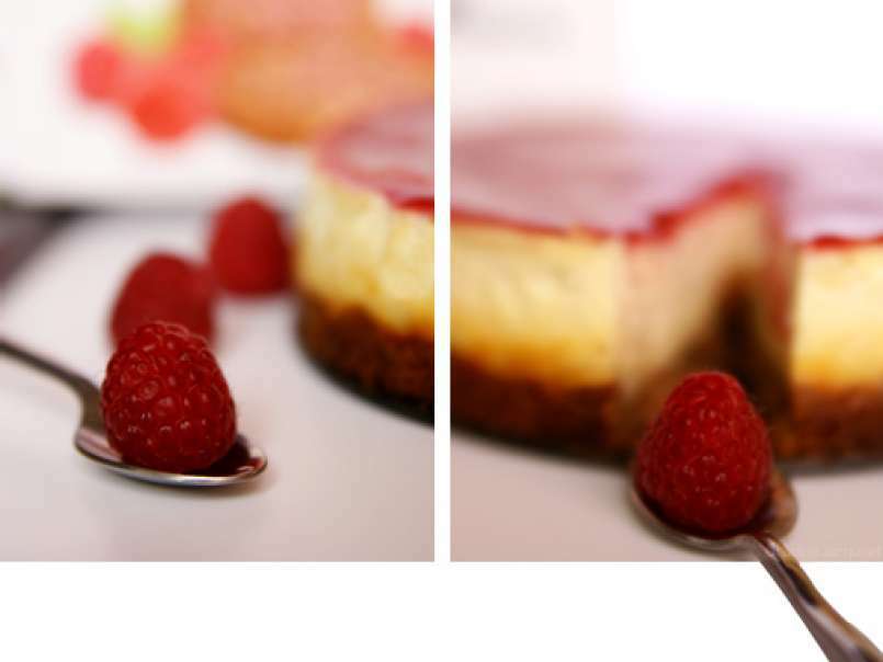 Cap sur le Cheesecake - Chocolat blanc, Framboise fraîches, pointe de Cardamome - - photo 3