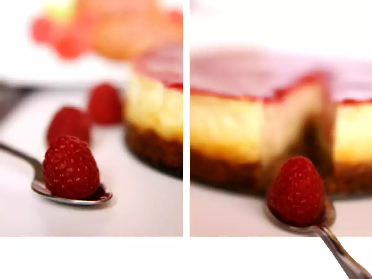 Cap sur le Cheesecake - Chocolat blanc, Framboise fraîches, pointe de Cardamome - - photo 3