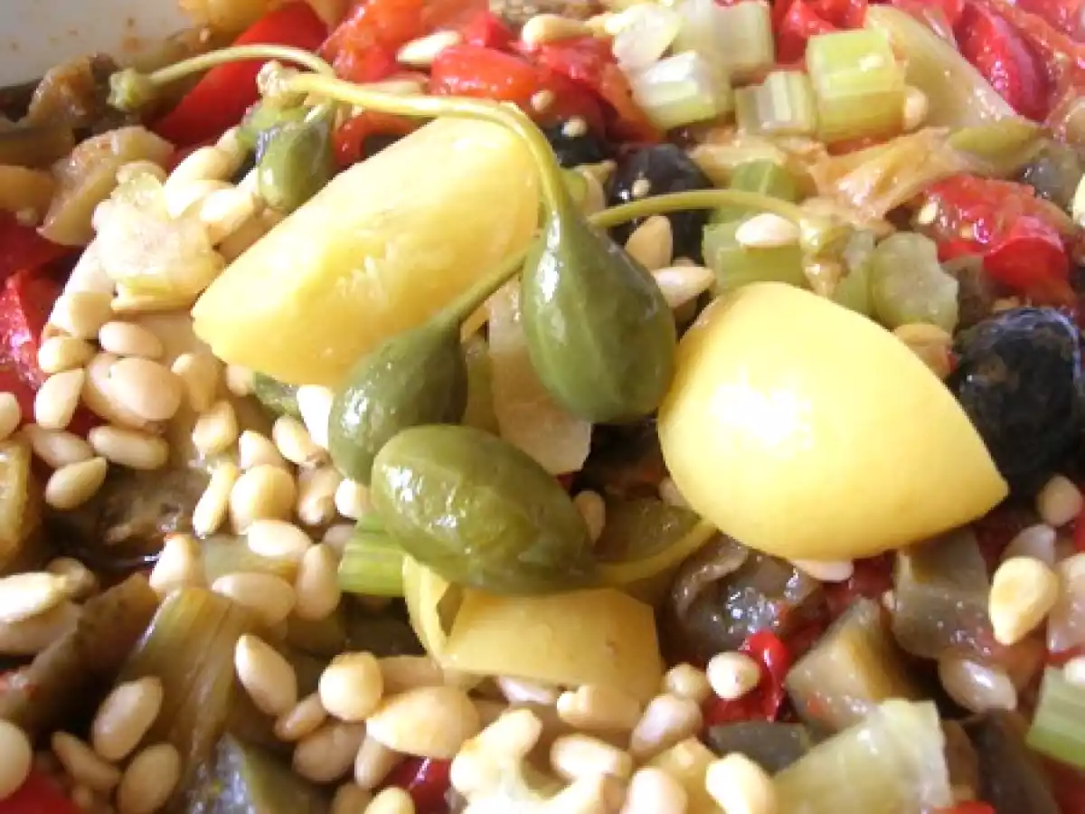 Caponata aux citrons confits et câprons - photo 2