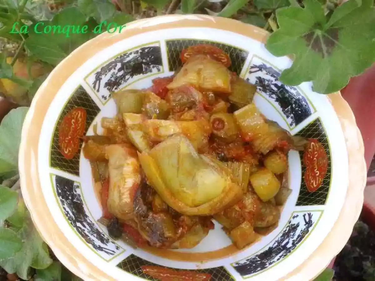 Caponata d'artichauts