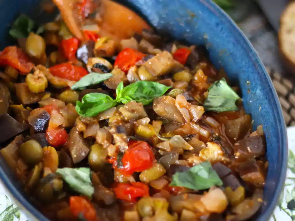 Caponata sicilienne, l'incontournable de la cuisine méditerranéenne - photo 2
