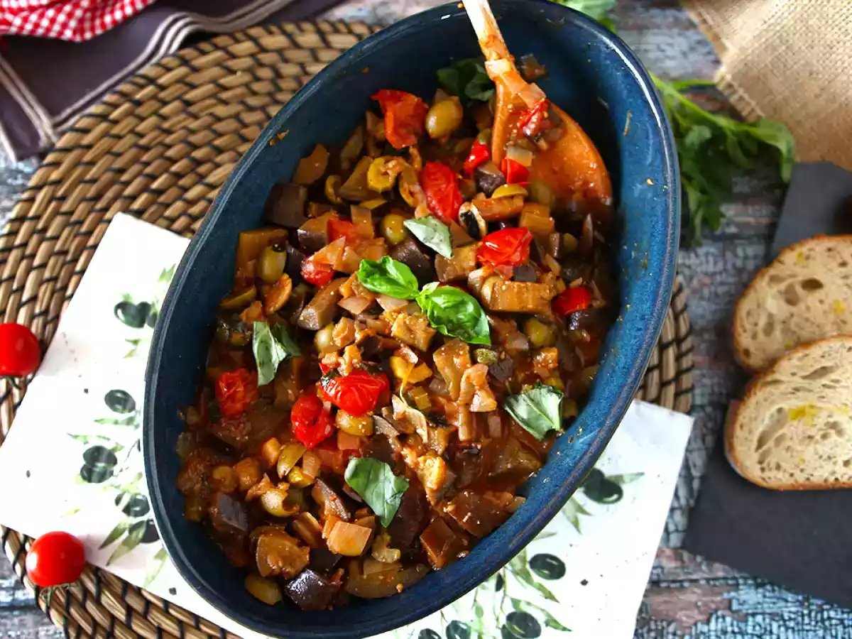 Caponata sicilienne, l'incontournable de la cuisine méditerranéenne - photo 3