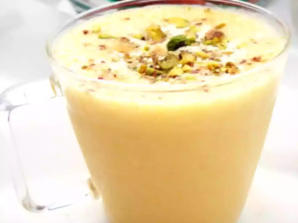 CAPPUCCINO GLACÉ DE PÊCHES