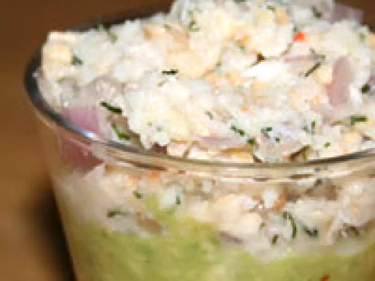 Capuccino avocat-crabe et pamplemousse - photo 2