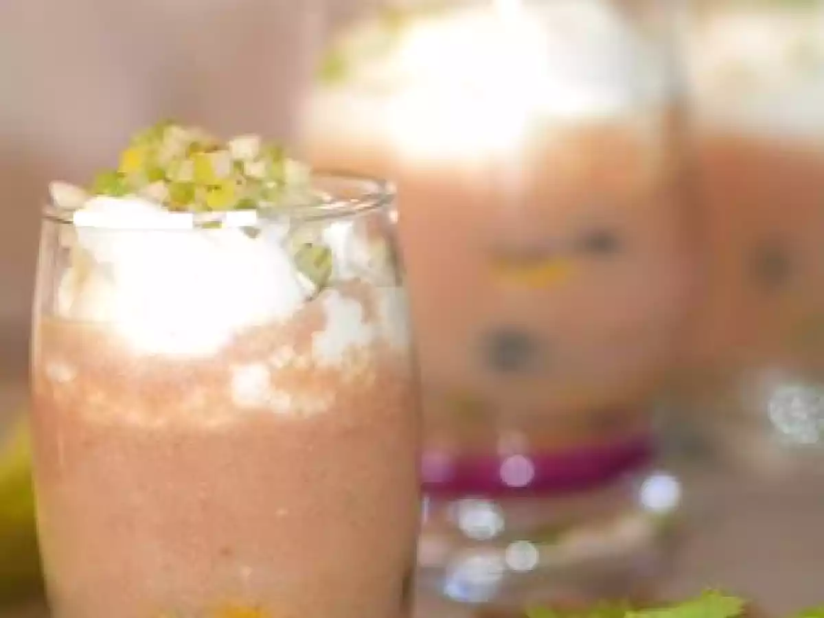 Capuccino de moules au curry