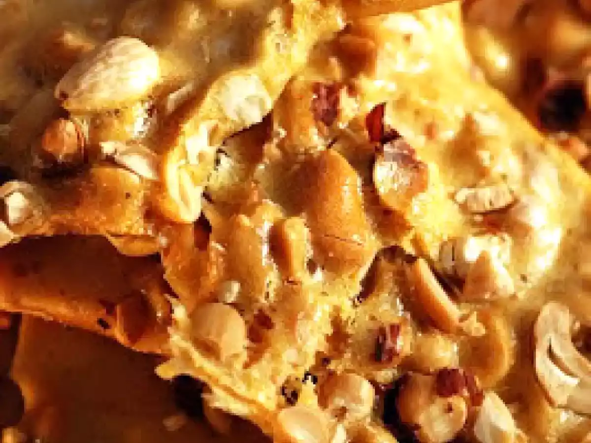 Caramel croquant aux p'tites noix salées et Gin Ginger cordial's cocktail .