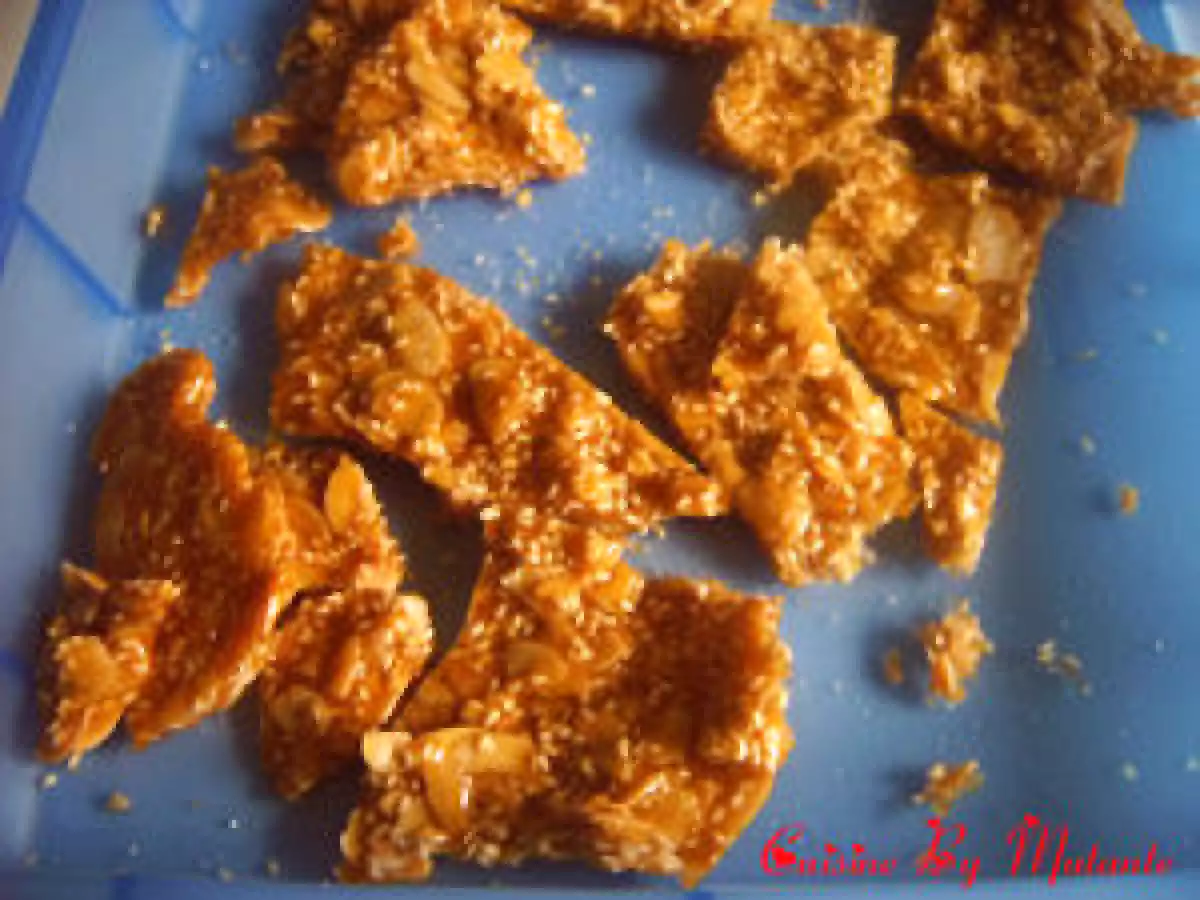 Caramel sésame-amandes effilées - photo 3