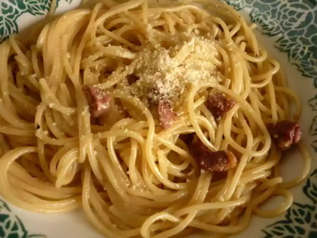 Carbonara de canard