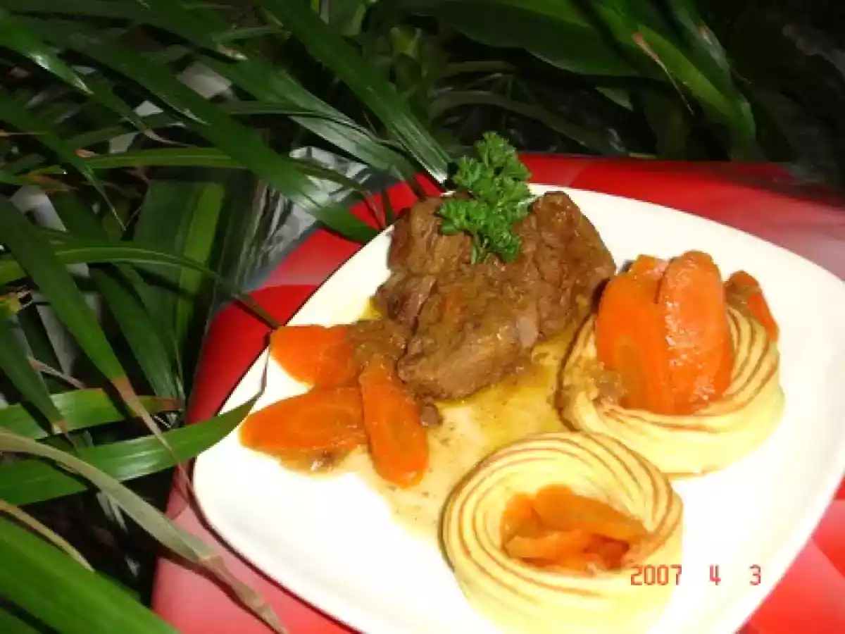 Carbonnade de boeuf aux carottes à l'orange - photo 2
