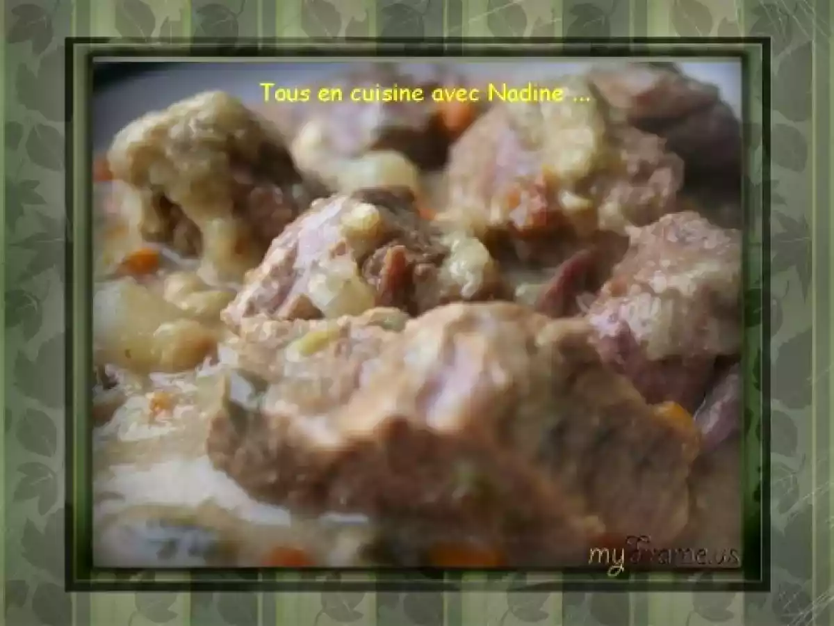 Carbonnades de boeuf à la moutarde