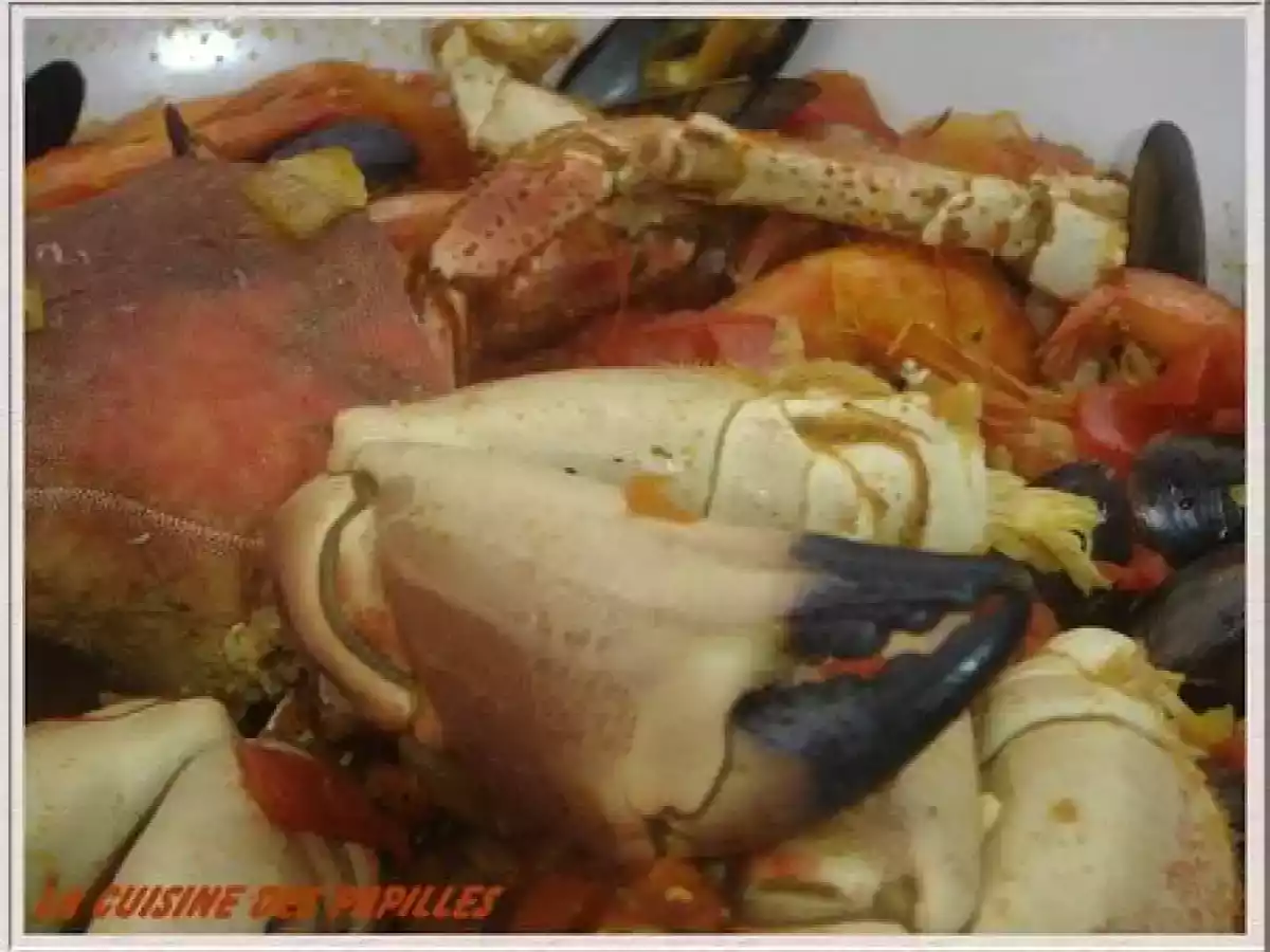 Cari de crabe aux moules et aux gambas - photo 2