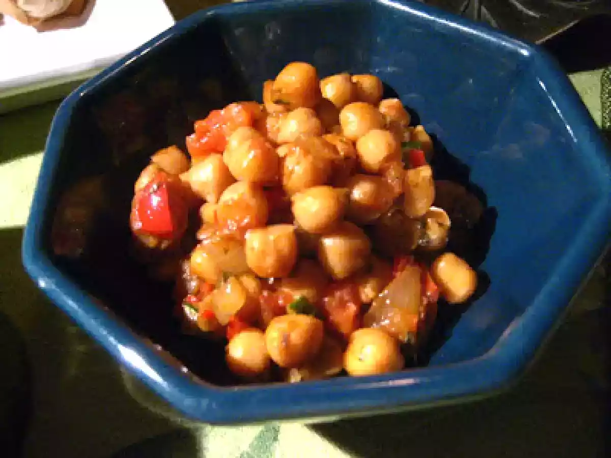 Cari de pois chiches du Punjabi