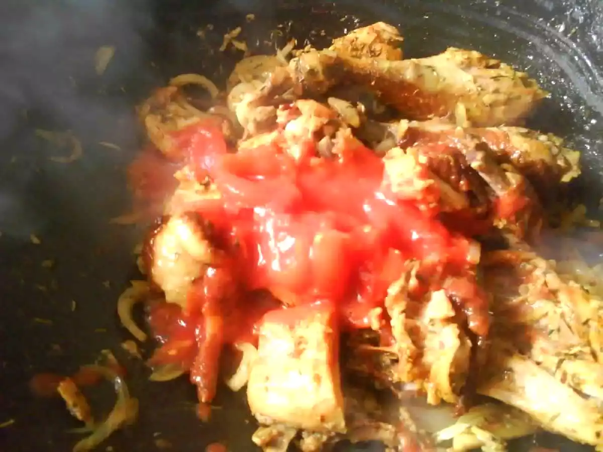 Cari poulet fumé - photo 2