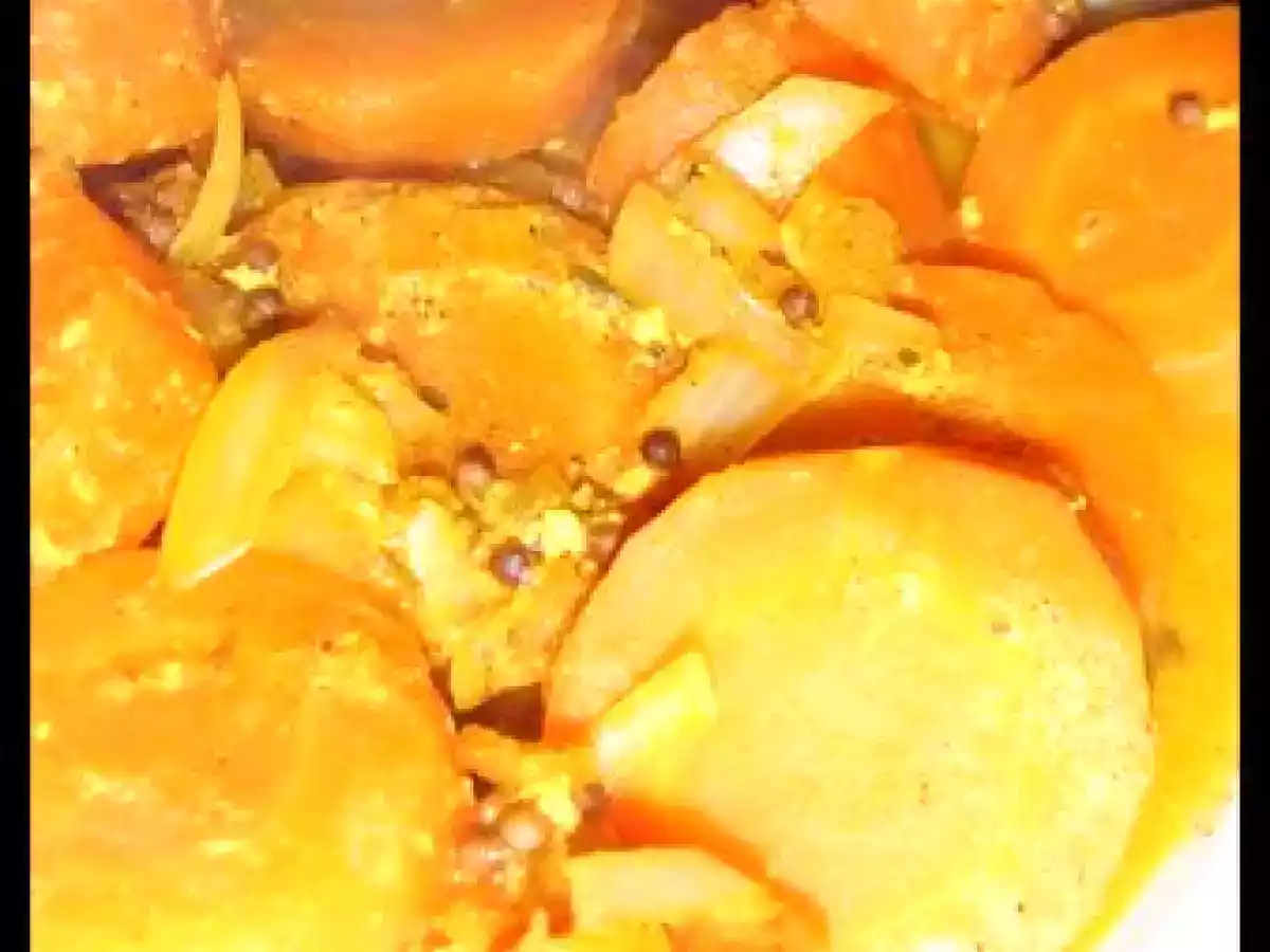 Carottes à la coriandre au jus d'orange