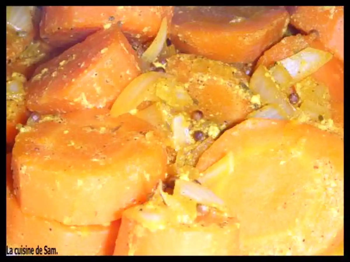 Carottes à la coriandre au jus d'orange - photo 2