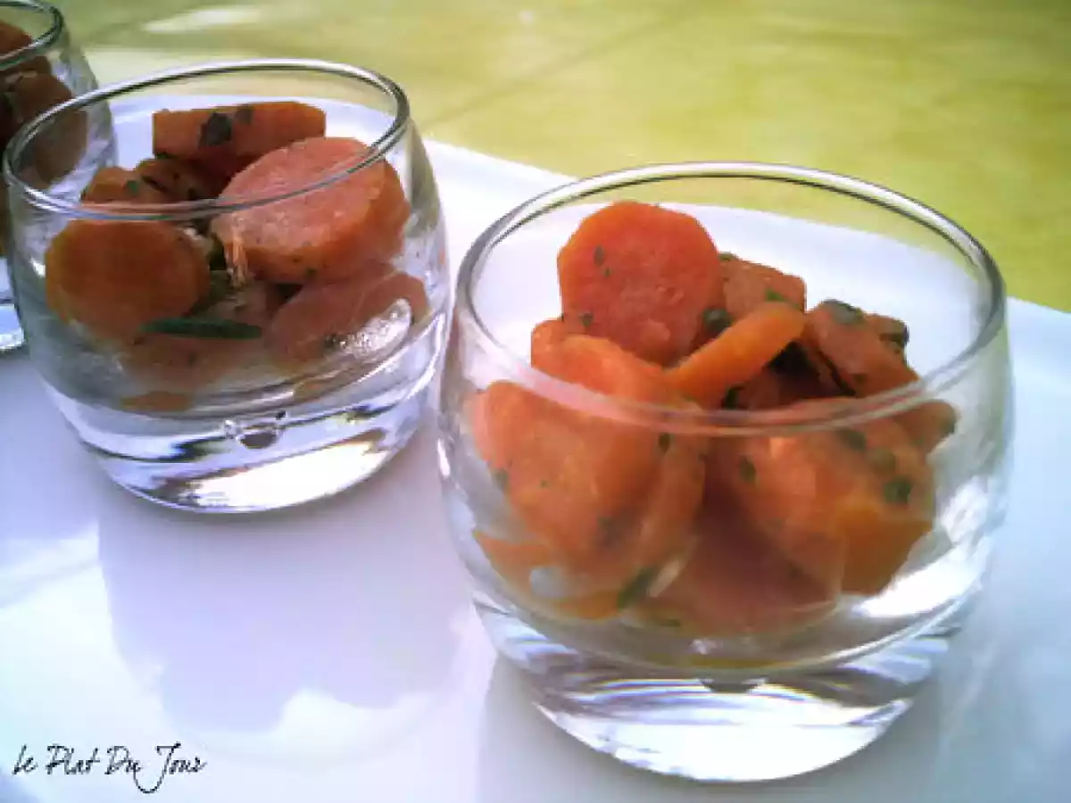 Carottes confites au cumin - photo 2