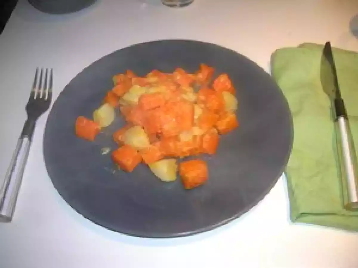 Carottes et navets fondants légèrement caramélisés