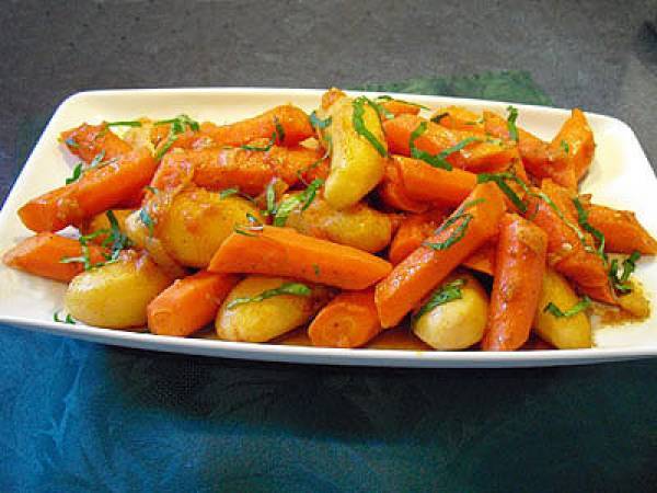 Carottes et pommes de terre au Ras El Hanout