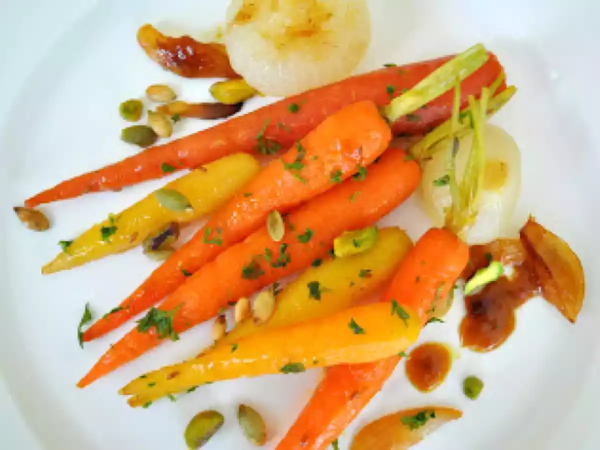 Carottes glacées à l'orange et au cumin - photo 2