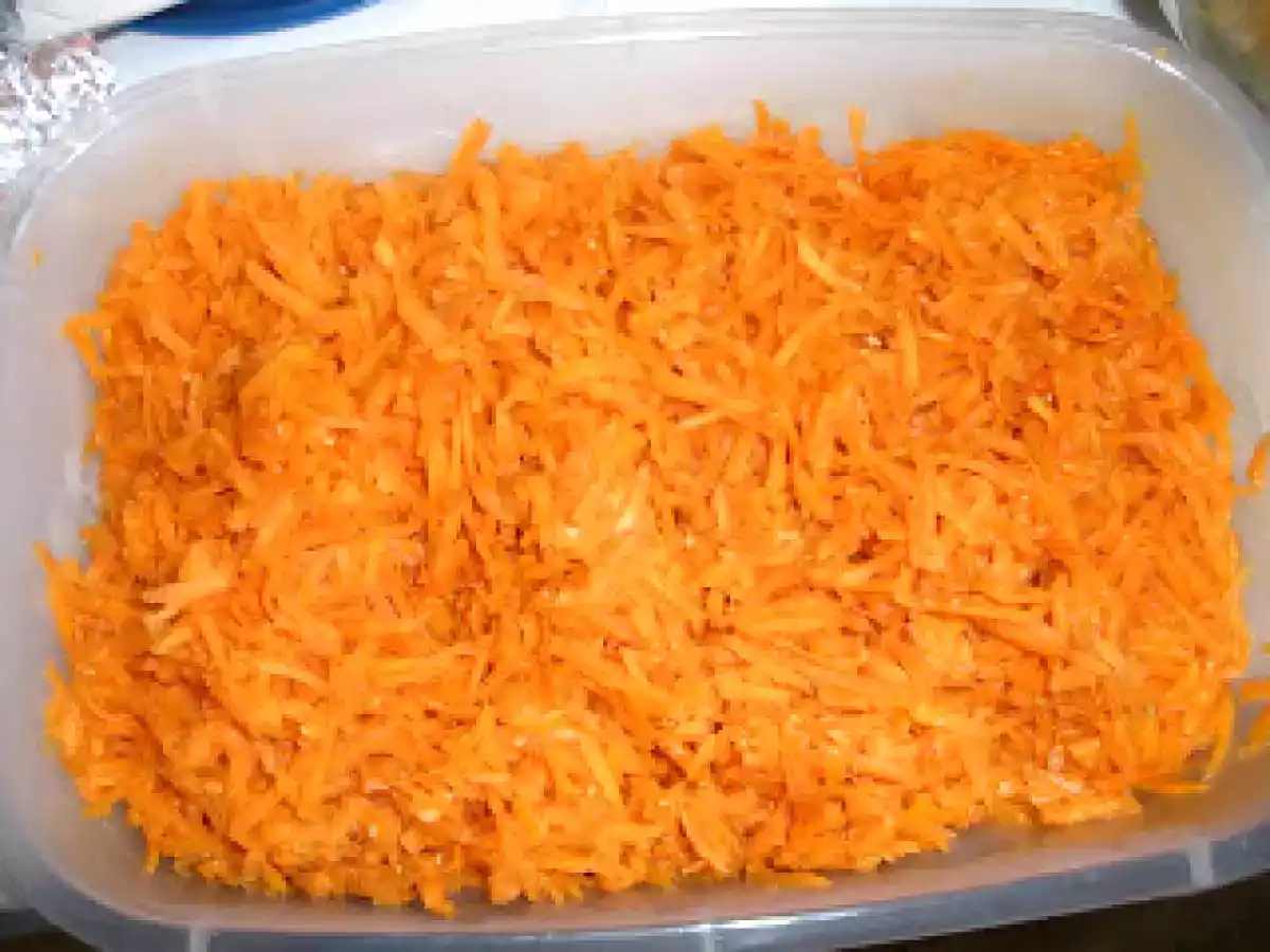Carottes râpées à l'orientale