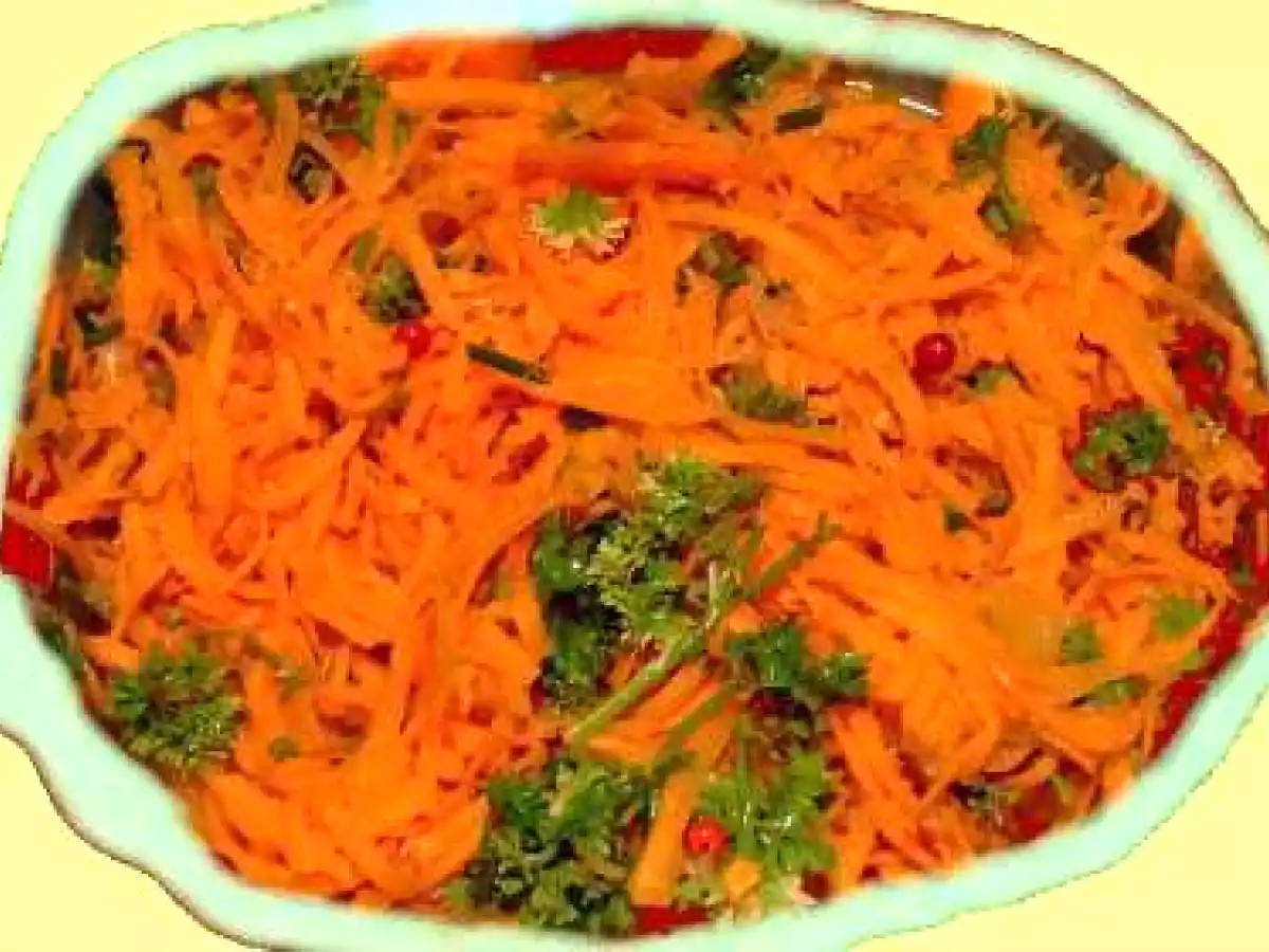 Carottes râpées diététiques et 100% végétales