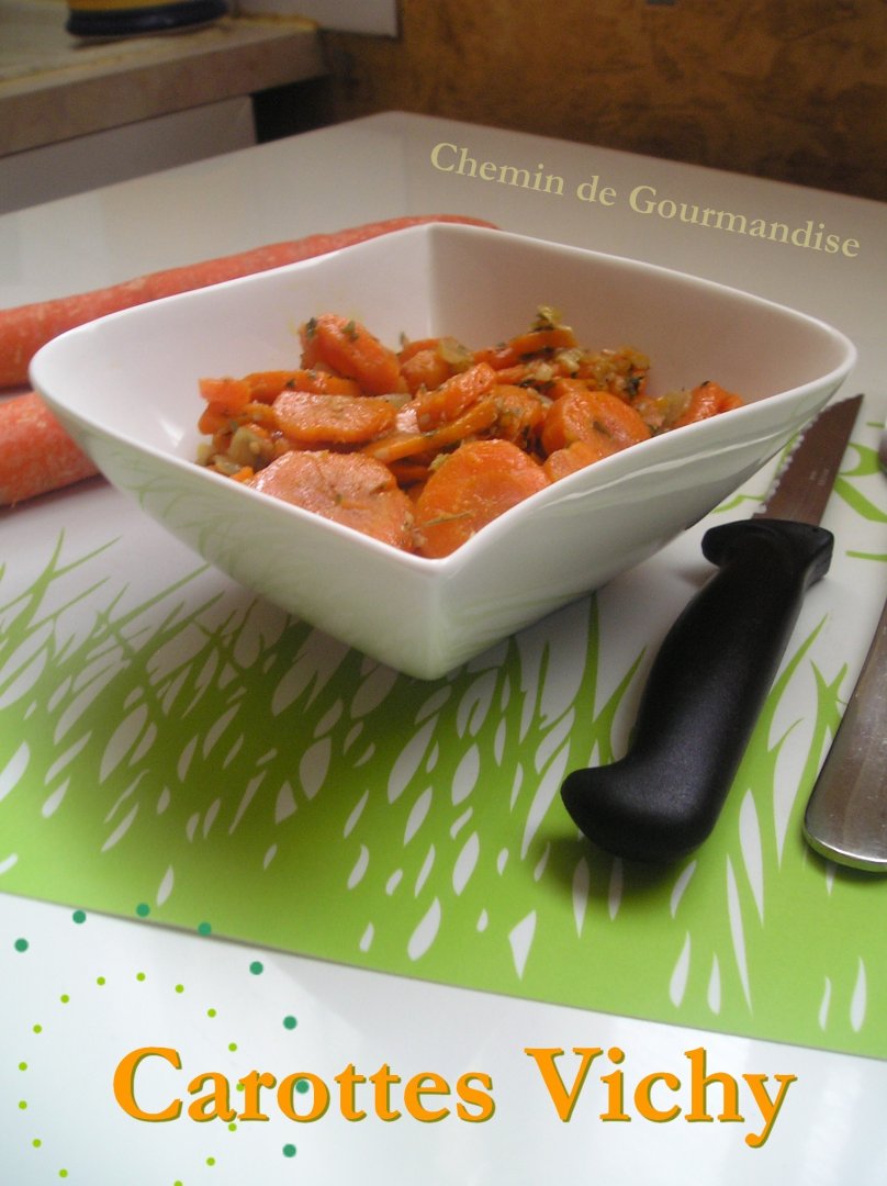 Carottes vichy, Recette Ptitchef