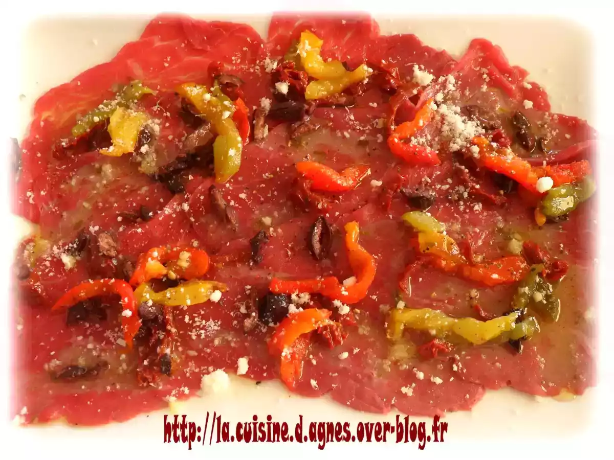 Carpaccio de boeuf Provençal