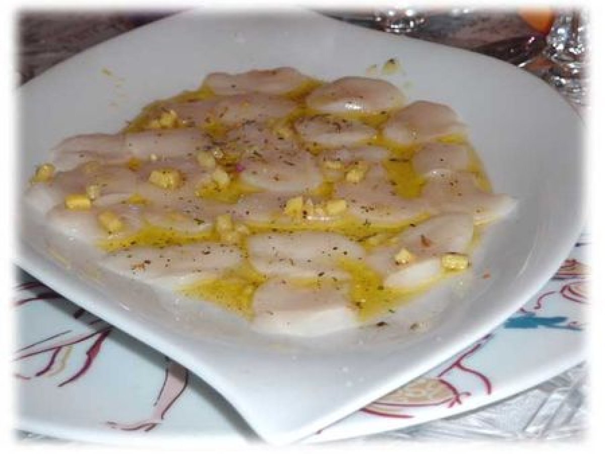 Que Boire Avec Carpaccio De St Jacques