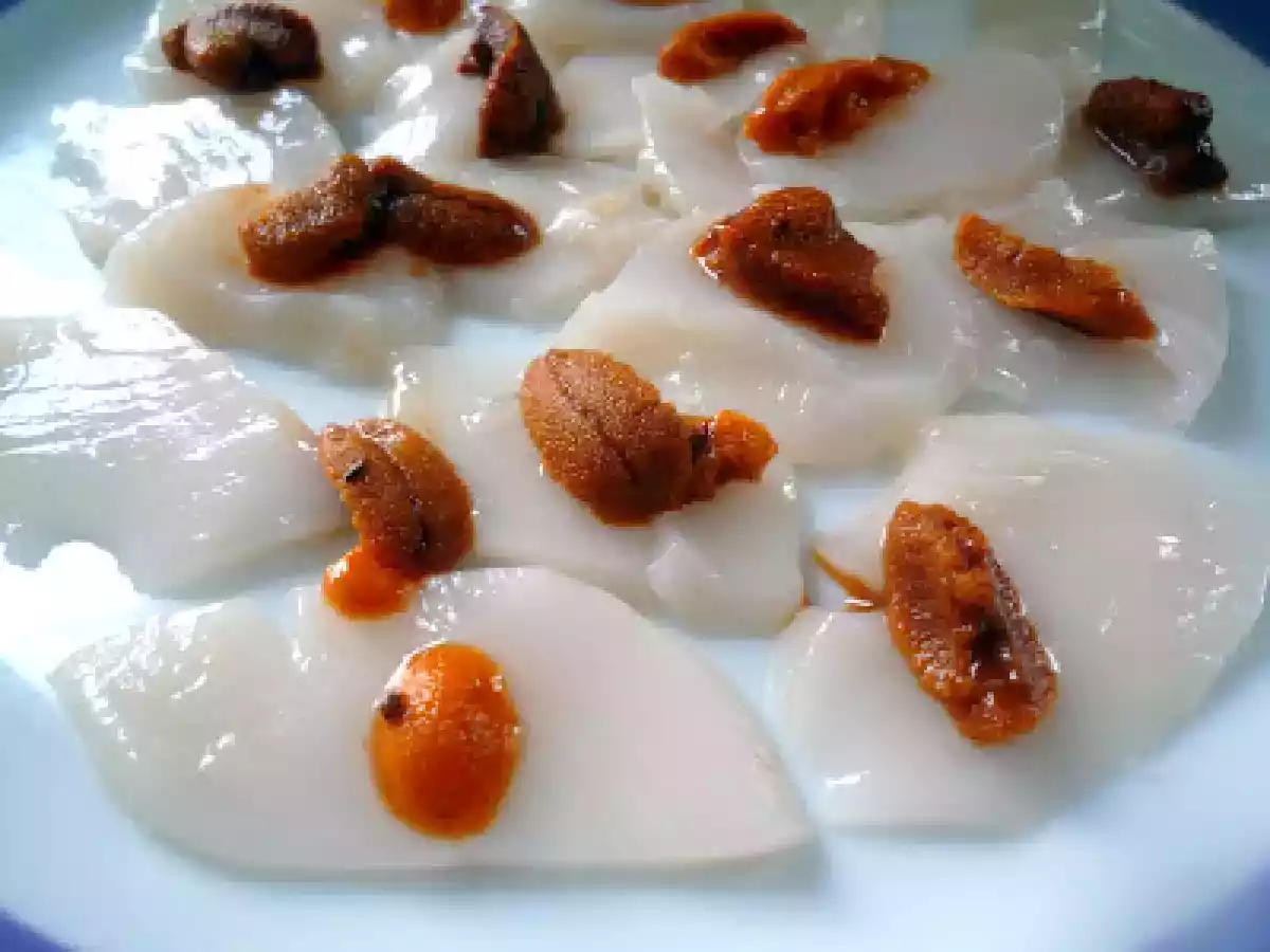 Carpaccio de Saint Jacques aux oursins - photo 5