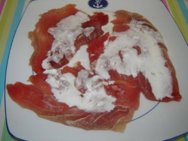 Carpaccio de thon rouge à la tahitienne