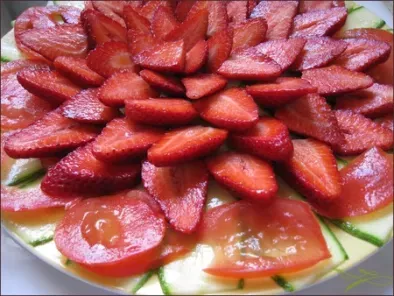 Carpaccio fraises courgettes au vinaigre balsamique - photo 3