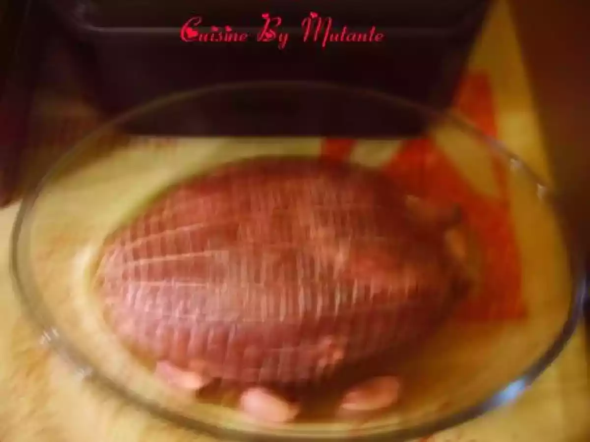 Carré de biche au miel et aux épices