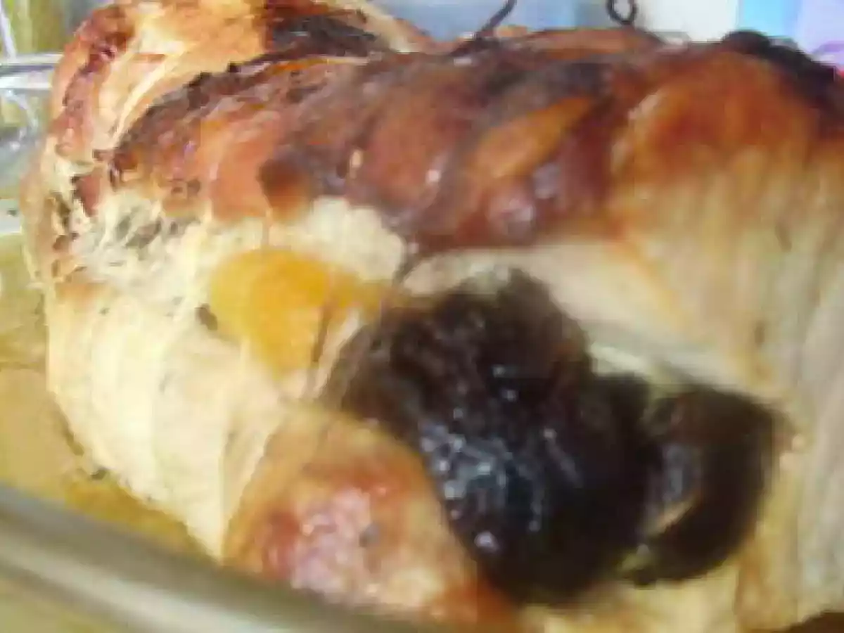 Carré de porc aux abricots secs et aux pruneaux