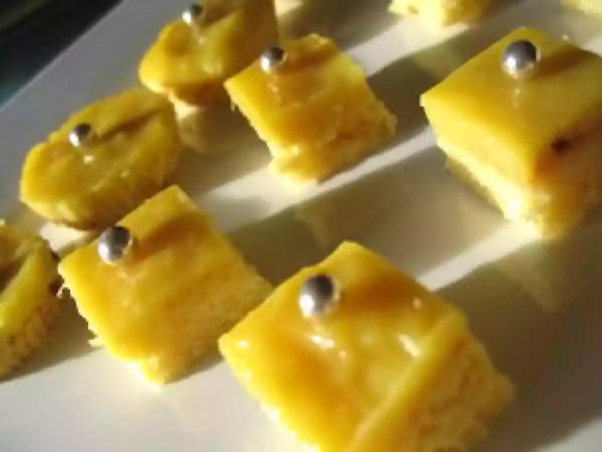 Carrés à l'ananas curd - photo 2