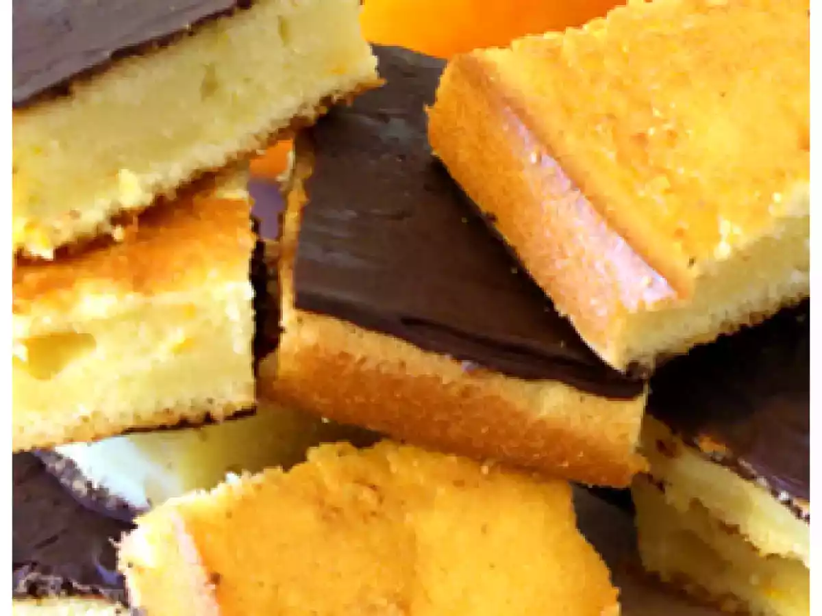 Carrés à l'orange et au chocolat noir - photo 2