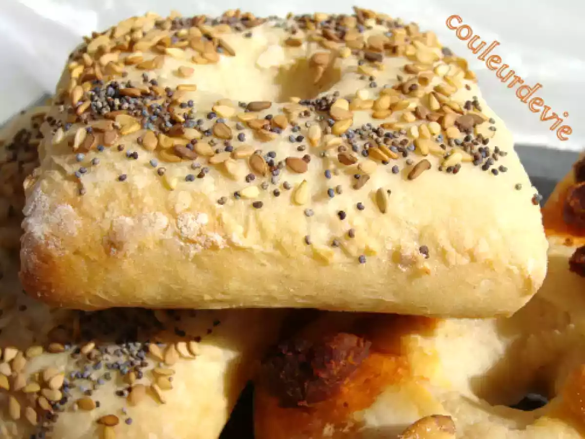 Carrés à la farine de pois chiches