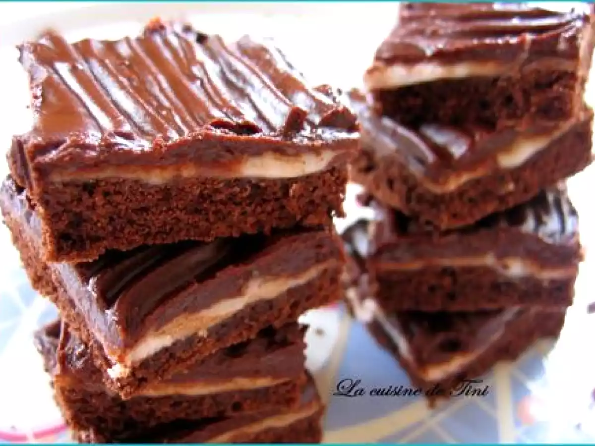 Carrés au chocolat et au limoncello