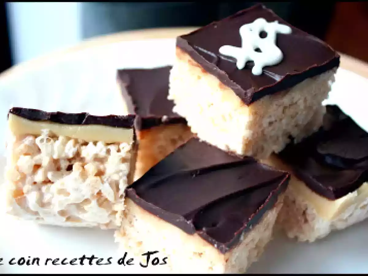 CARRÉS AU RICE KRISPIES DU MILLIONNAIRE