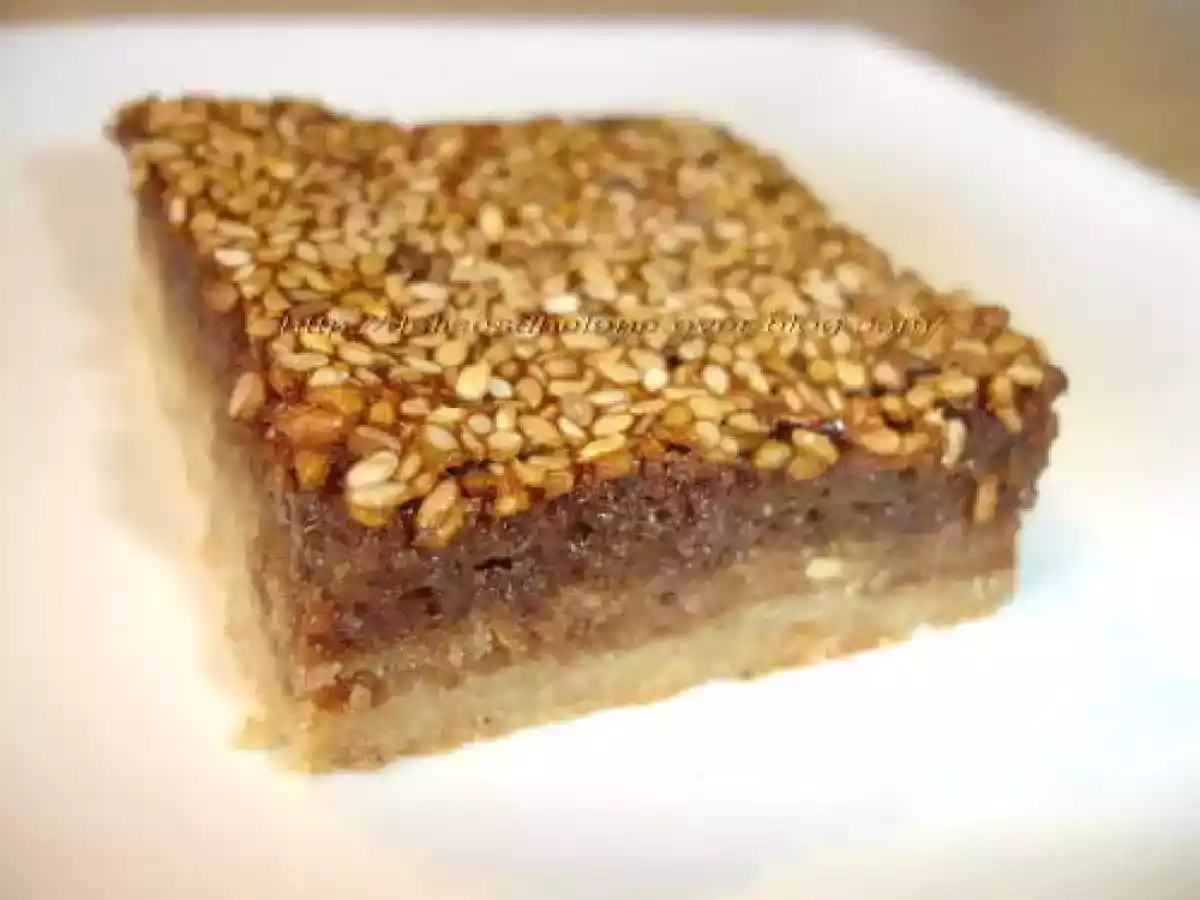 CARRES AUX AMANDES ET AU MIEL