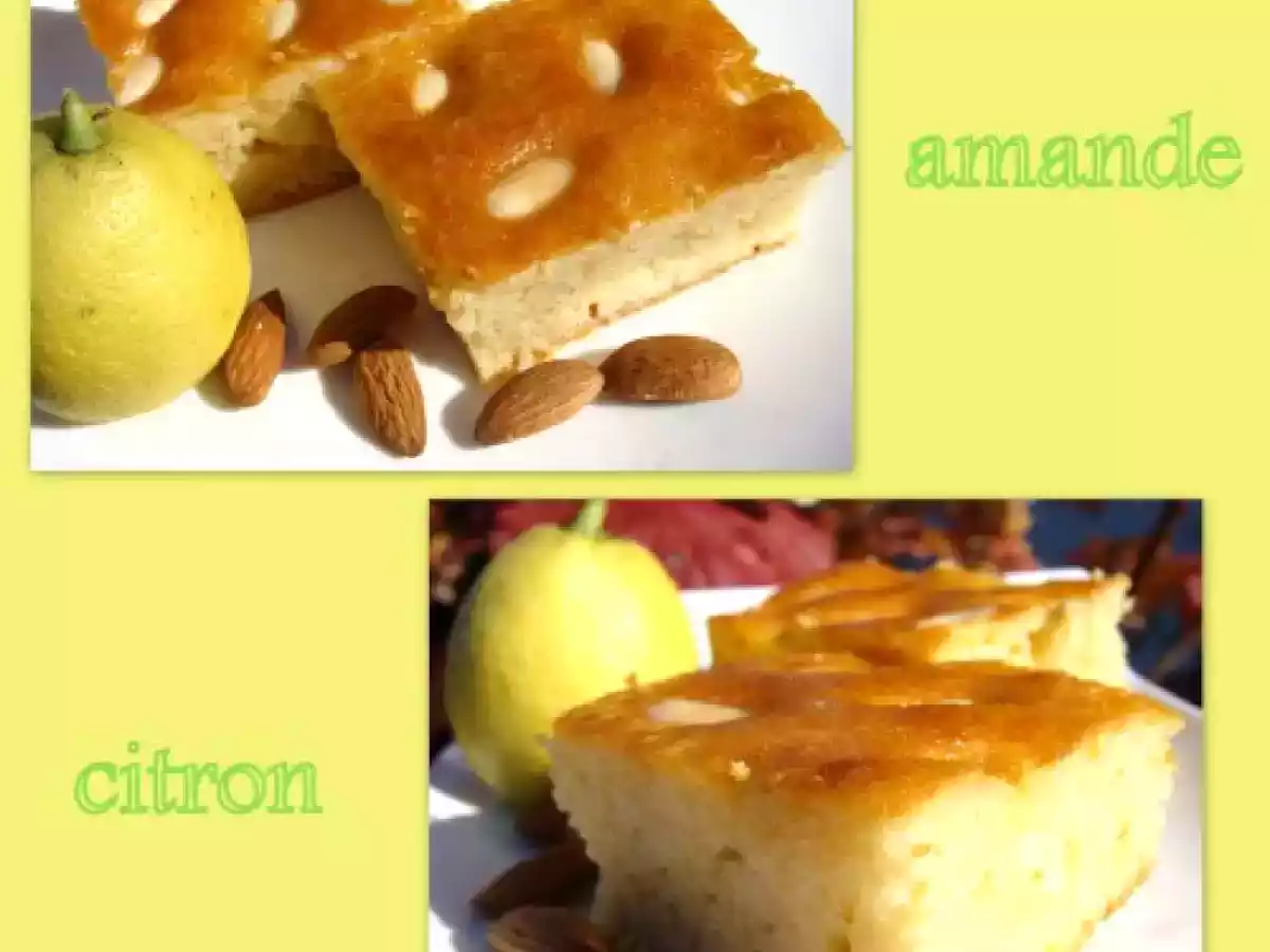 Carrés aux amandes, parfum citron - photo 2