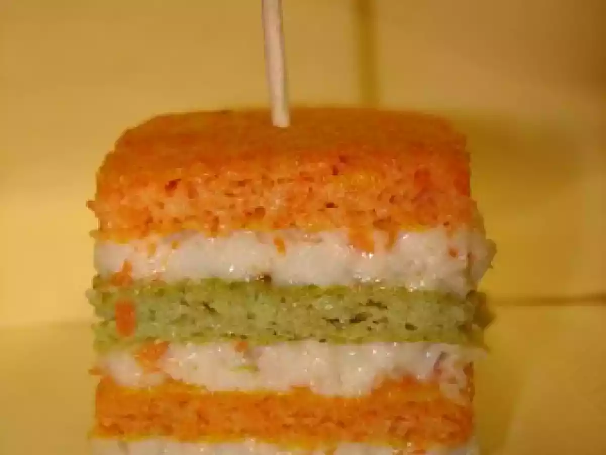 Carrés carottes brocolis surimi - photo 5