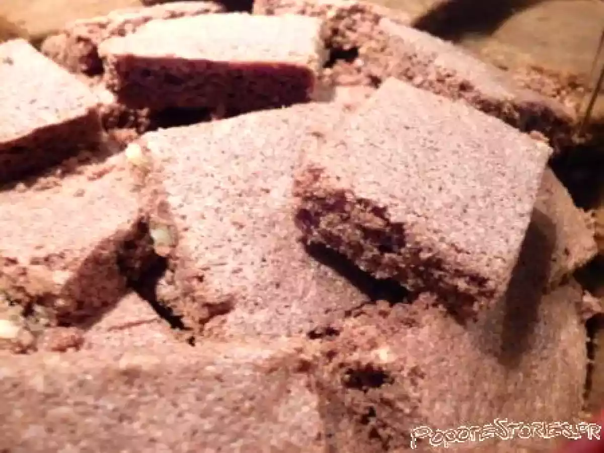 CARRES CHOCOLAT ET NOIX (BREDELE DE NOEL) ? RECETTE 3 - photo 2