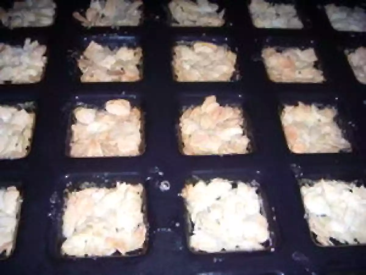 Carrés croquants amandes-chocolat