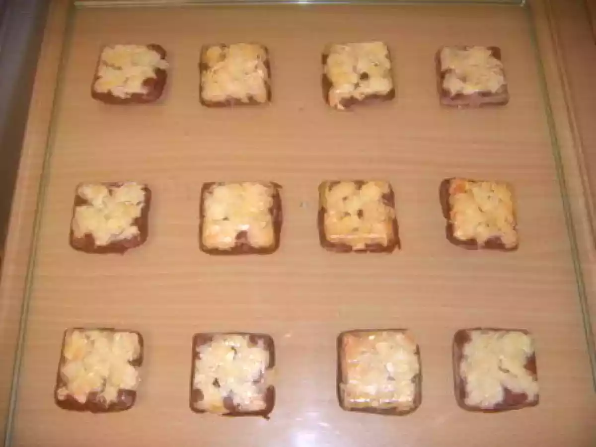 Carrés croquants amandes-chocolat - photo 2