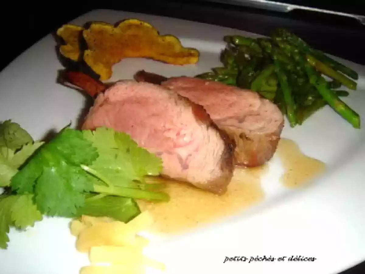 Carrés d'agneau au miel, gingembre, coriandre - photo 2