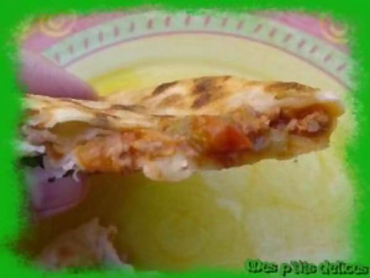 Carrés de pâte farcis(mahjouba) - photo 3