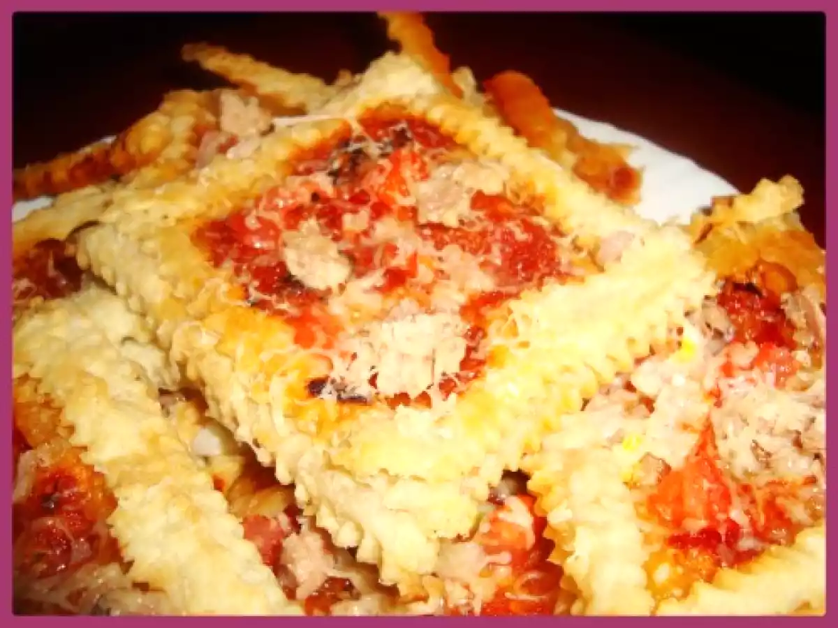 Carrés Feuilletés au Thon