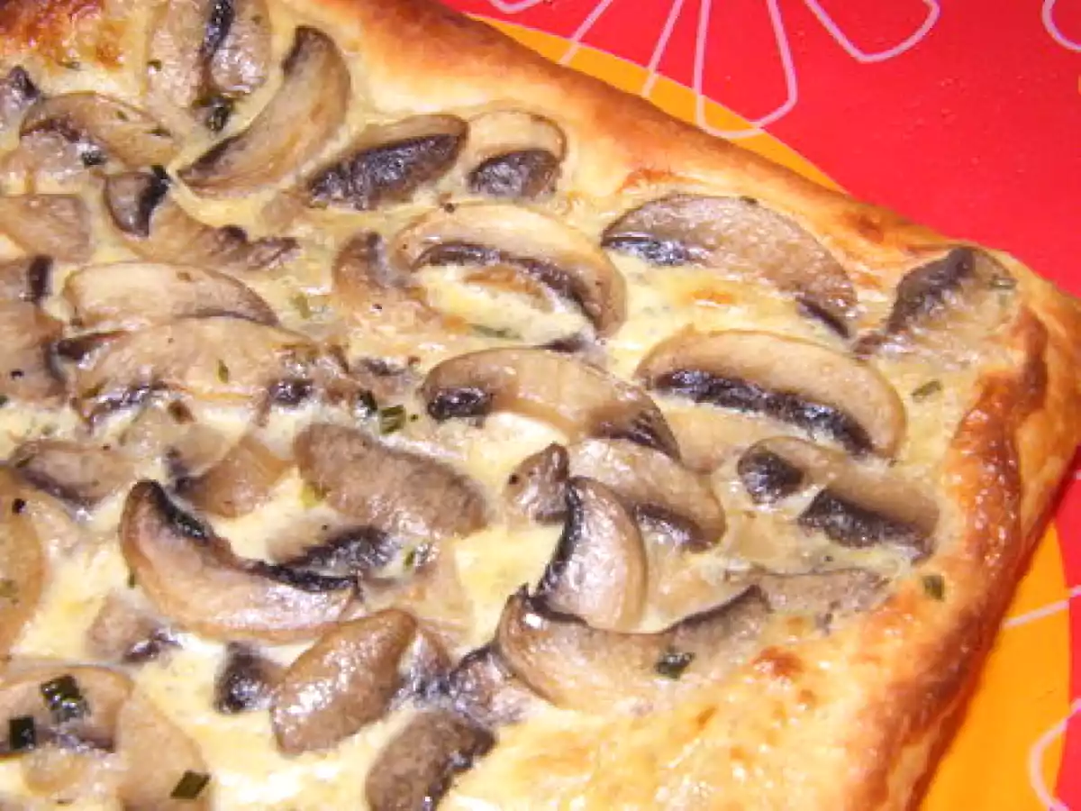 Carrés feuilletés aux champignons - photo 2