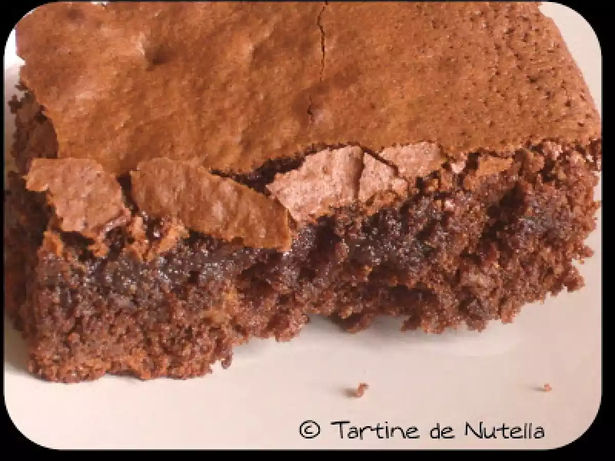 Carrés fondants chocolat aux éclats de noisette - photo 3