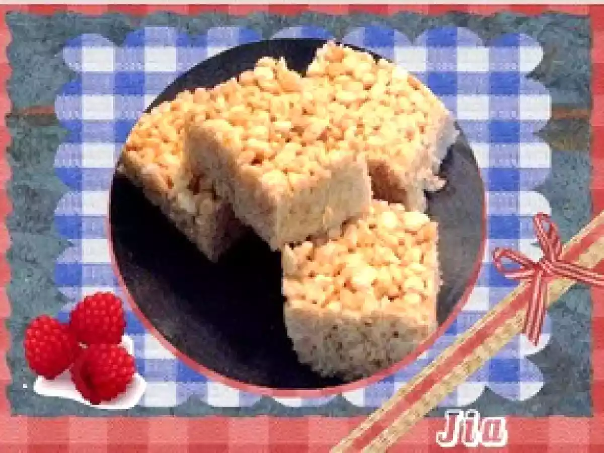 Carrés rice krispies